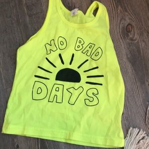 Tank top “no bad days”